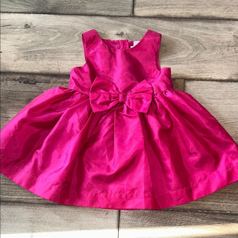 🫶🏻6/$25 Pink Sleeveless Kids Dress with Bow